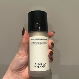 African Botanics Silver Rescue Cream - Black and White